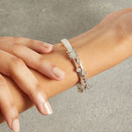 Load image into Gallery viewer, Sterling Silver Two Row Bubble Bangle-JOOLS  by Jenny Brown
