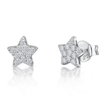 Load image into Gallery viewer, Sterling Silver Star Stud Earrings- JOOLS By Jenny Brown
