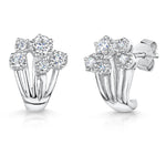 Load image into Gallery viewer, Sterling Silver Stranded Huggie  EarringsJOOLS by Jenny Brown
