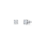 Load image into Gallery viewer, Sterling Silver Solitiare Stud Earrings 3mm- JOOLS by Jenny Brown
