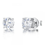 Load image into Gallery viewer, Sterling Silver Solitiare Stud Earrings 8mm- JOOLS by Jenny Brown
