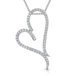 Load image into Gallery viewer, Sterling Silver Heart Necklace - JOOLS By Jenny Brown
