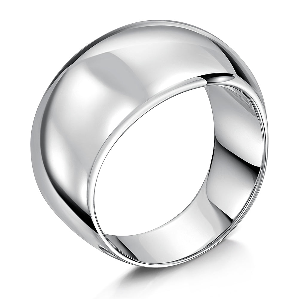 Sterling Silver Chunky Polished Wave Ring JOOLS by jenny Brown