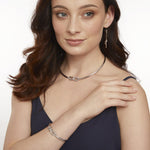 Load image into Gallery viewer, Sterling Silver Torque Double Knot Necklaces - JOOLS By Jenny Brown
