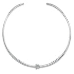 Load image into Gallery viewer, Sterling Silver Single Knot Choker Necklace - JOOLS By Jenny Brown
