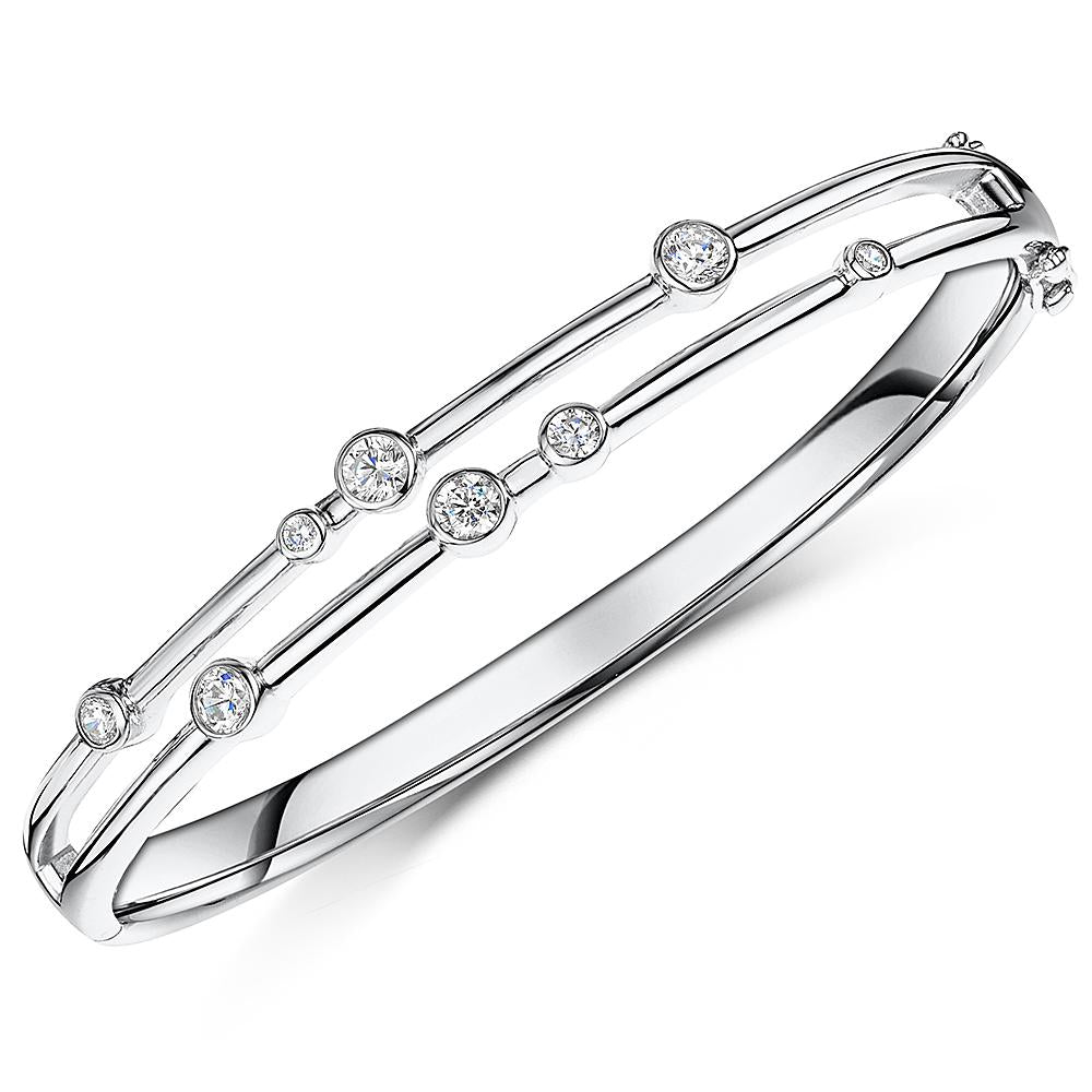 Sterling Silver Boodles Raindance Style  BangleBracelets - JOOLS By Jenny Brown